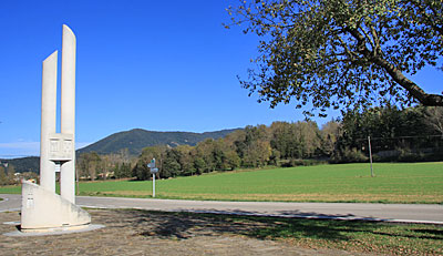 Monument a Verntalla, Vall d'en Bas